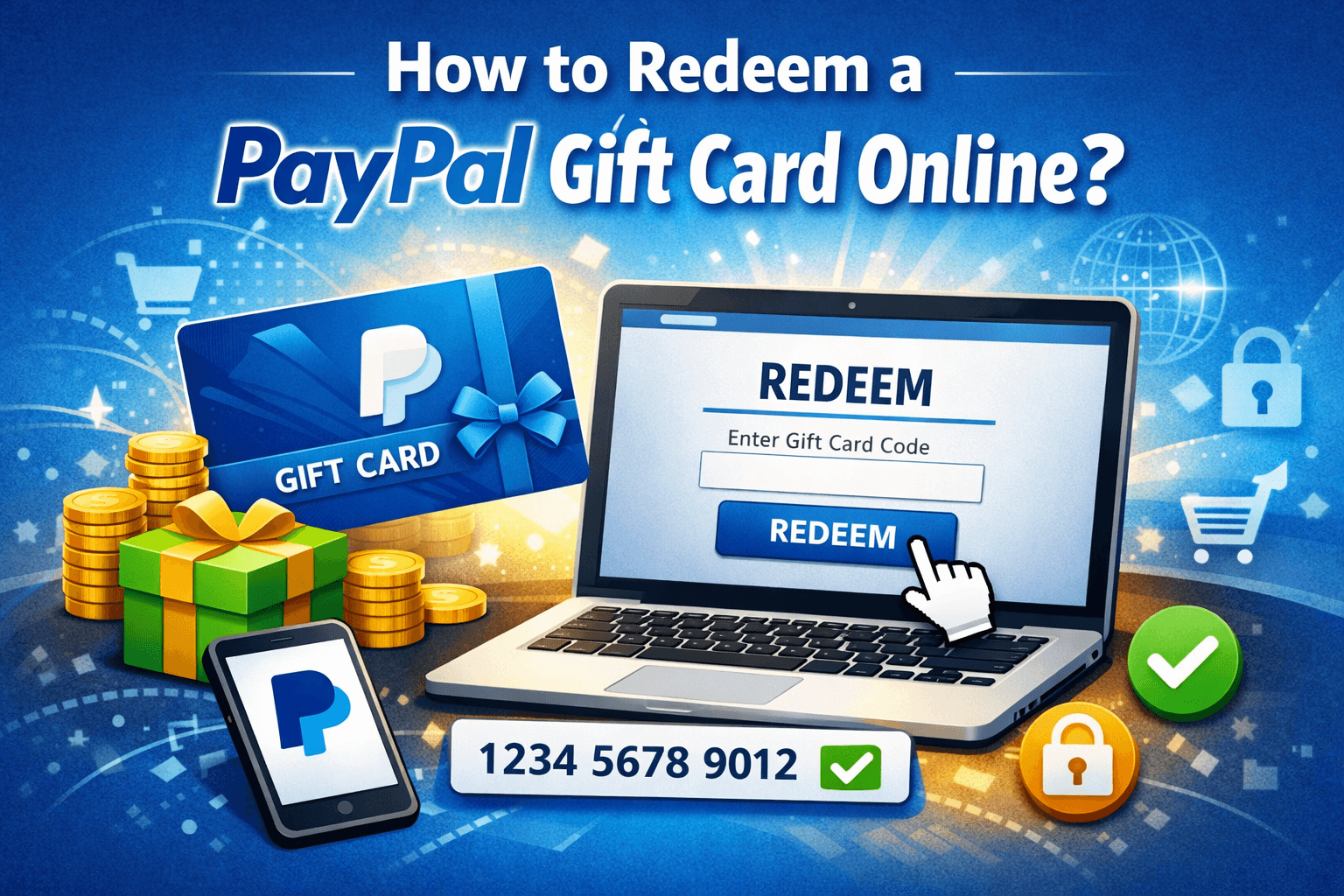 How to Redeem a PayPal Gift Card Online?